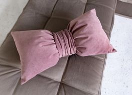 Декоративная подушка MIELLA Бант лиловый